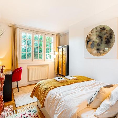 Stylish Modern Apartement - Art, Design, Garden, Villa Des Ammonites Meudon Esterno foto