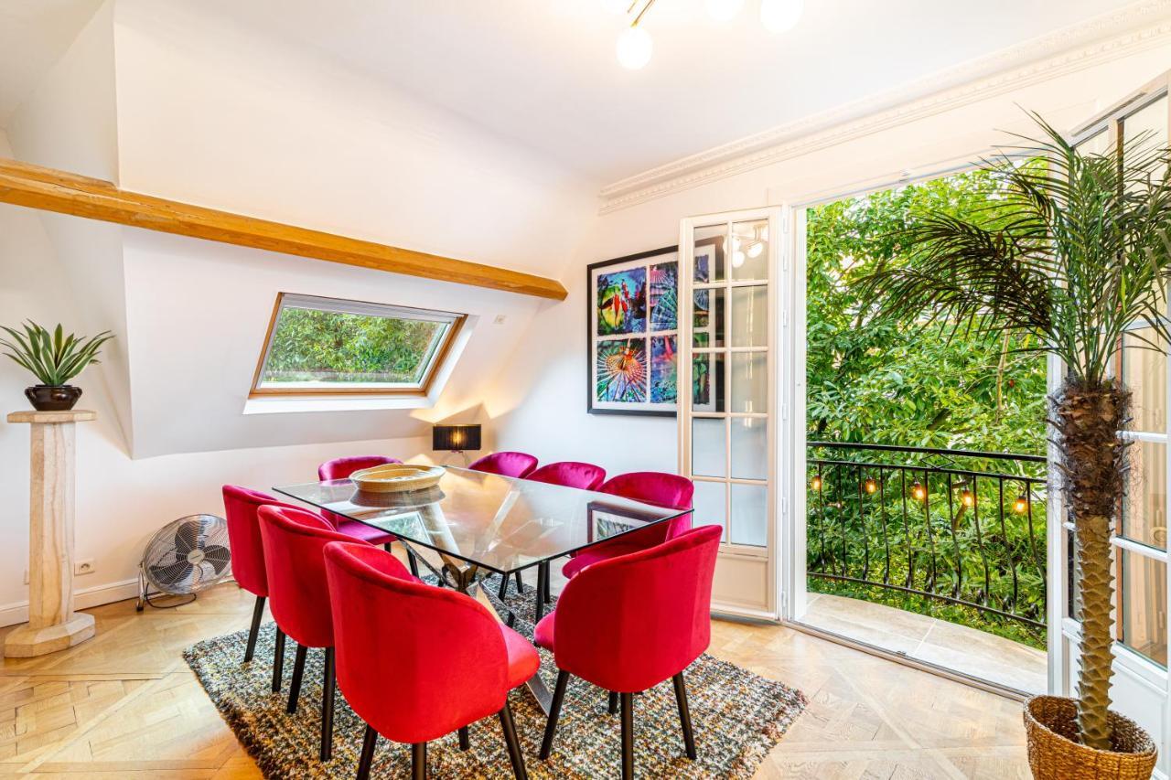 Stylish Modern Apartement - Art, Design, Garden, Villa Des Ammonites Meudon Esterno foto