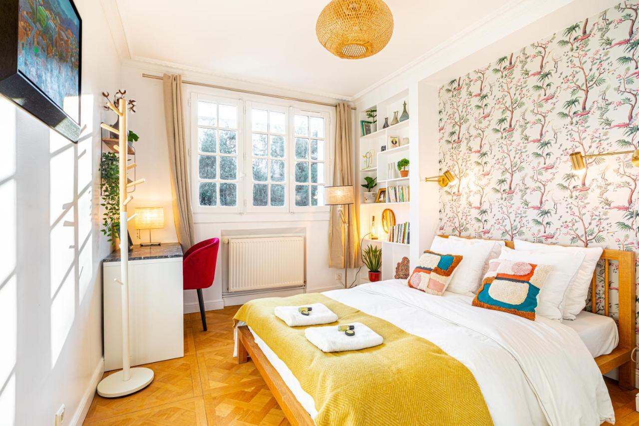 Stylish Modern Apartement - Art, Design, Garden, Villa Des Ammonites Meudon Esterno foto