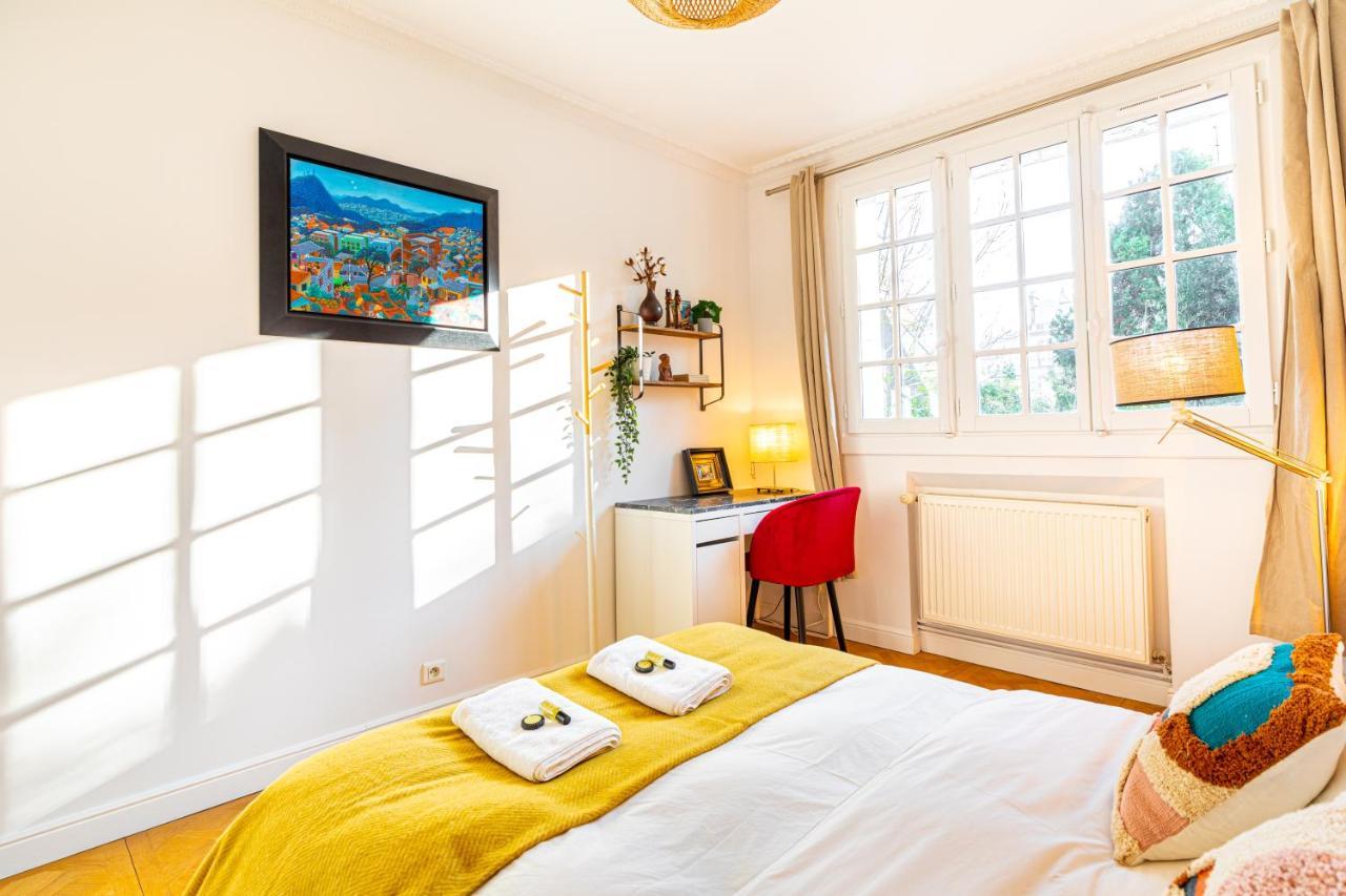 Stylish Modern Apartement - Art, Design, Garden, Villa Des Ammonites Meudon Esterno foto