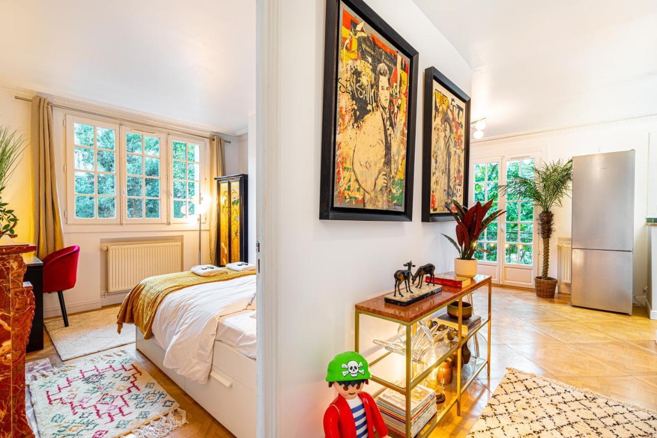Stylish Modern Apartement - Art, Design, Garden, Villa Des Ammonites Meudon Esterno foto